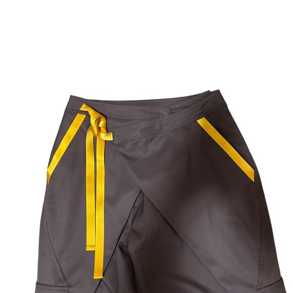 Jordan Dark Gray Joggers with Yellow Accents - Picture 2 of 9